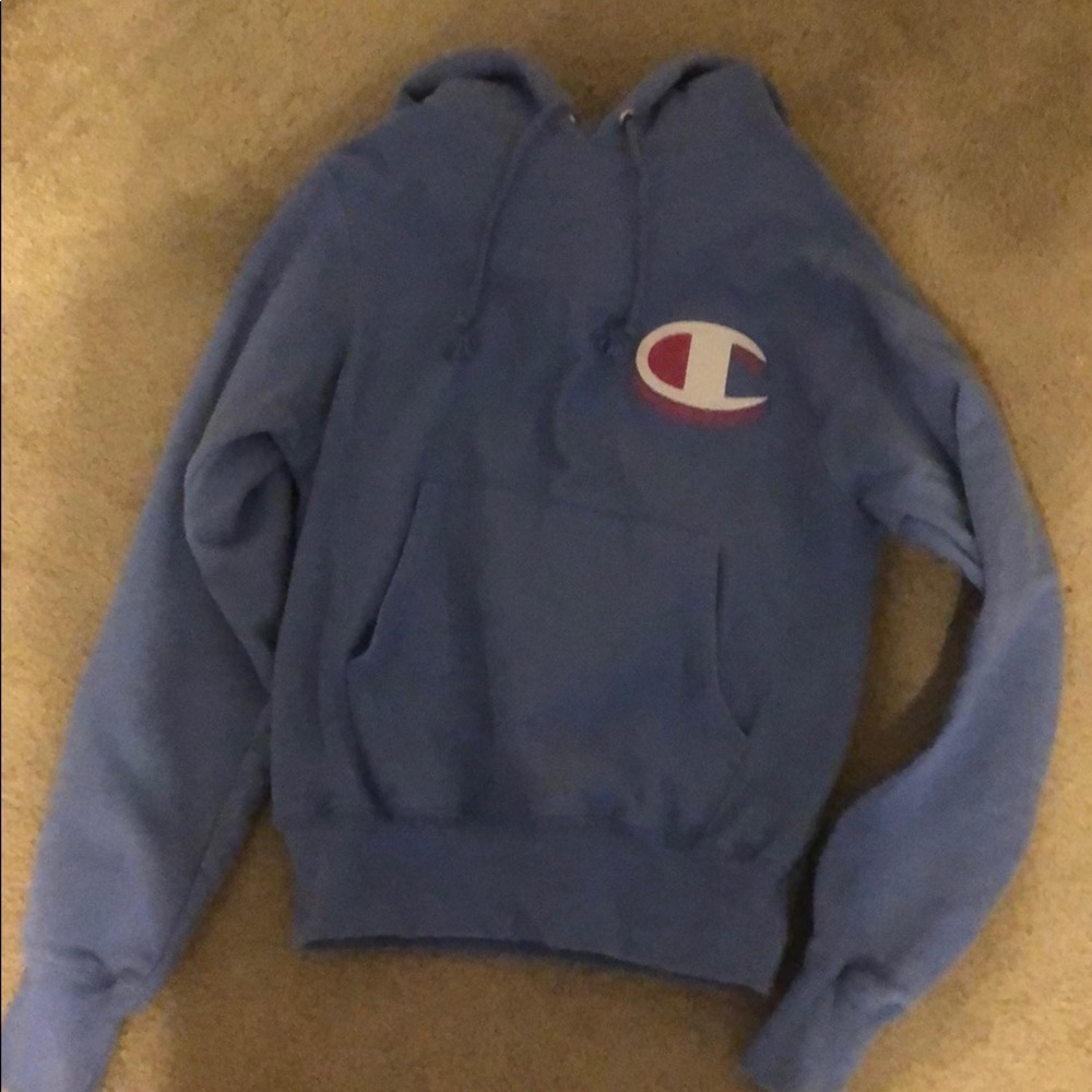 Blue champion sweatshirt